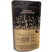 Extrakt Manufaktur Cranberry Extrakt Pulver von Extrakt Manufaktur