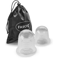 Fasciq® Silikon Schröpfkopf L + S, Massage cuppingset von FASCIQ