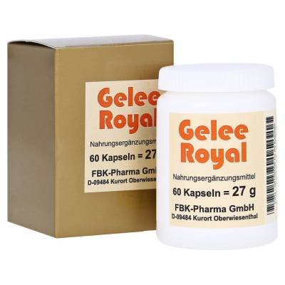 "GELEE ROYAL Kapseln 60 Stück" von "FBK-Pharma GmbH"