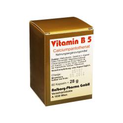 "VITAMIN B5 KAPSELN 60 Stück" von "FBK-Pharma GmbH"