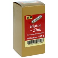 Biotin+zink Kapseln von FBK-Pharma