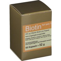 Biotin 1 x 1 pro Tag Kapseln von FBK
