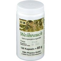 FBK Weihrauch Kapseln von FBK