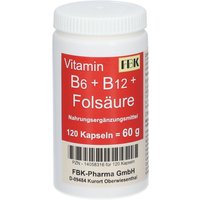 Vitamin B6+ B12+ Folsäure von FBK