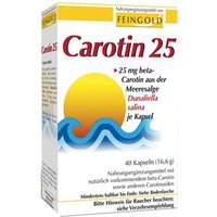 Carotin 25 Feingold Kapseln von FEINGOLD