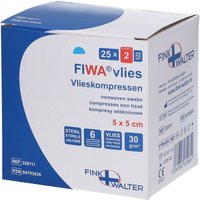 Fiwa® Vlieskompressen 5x5 cm steril von FIWA