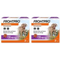 Frontpro® Kautablette gegen Zecken und Flöhe für Hunde (>25-50kg) von FRONTPRO