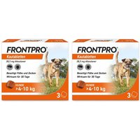 Frontpro® Kautablette gegen Zecken und Flöhe für Hunde (>4-10kg) von FRONTPRO
