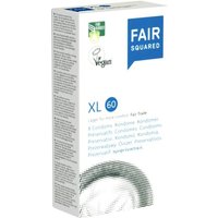 Fair Squared «XL 60» geräumige Fair-Trade-Kondome, CO²-neutral und vegan von Fair Squared
