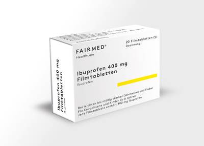 IBUPROFEN 400 mg Filmtabletten 20 St von Fairmed Healthcare GmbH
