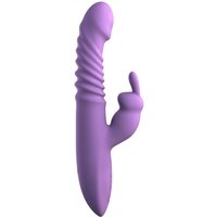 Stoßvibrator “her thrusting silicone rabbit”, mit Heizfunktion von Fantasy For Her