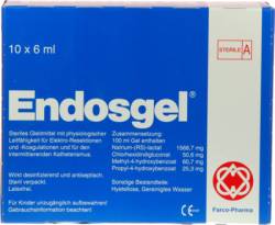 ENDOSGEL 10X6 ml von Farco-Pharma GmbH