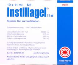 INSTILLAGEL 10X11 ml von Farco-Pharma GmbH