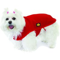 Fashion Dog Fleece-Hundemantel - Rot - 27 cm von Fashion Dog