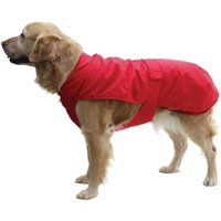 Fashion Dog Hunde-Regenmantel mit Fleecefutter - Rot - 60 cm von Fashion Dog