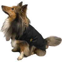 Fashion Dog Hunde-Regenmantel mit Fleecefutter - Schwarz - 36 cm von Fashion Dog