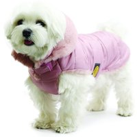 Fashion Dog Hunde-Steppmantel für Malteser - Rosa - 27 cm von Fashion Dog