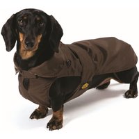 Fashion Dog Hundemantel speziell für Dackel - Braun - 36 cm von Fashion Dog