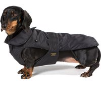 Fashion Dog Hundemantel speziell für Dackel - Schwarz - 33 cm von Fashion Dog