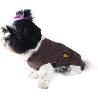 Fashion Dog Regenmantel für Hunde - Braun - 33 cm von Fashion Dog