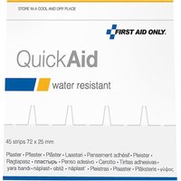 First Aid Only QuickAid Nachfüllpack wasserfeste Pflaster von First Aid Only