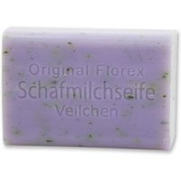 Florex - Schafmilchseife eckig Veilchen mit Kräuter von Florex