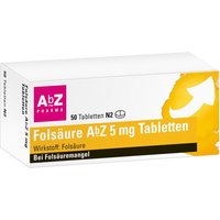 FolsÃ¤ure Abz 5 mg Tabletten von FolsÃ¤ure Abz