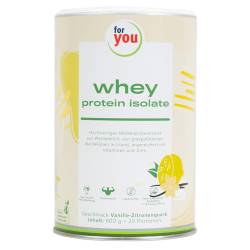 "FOR YOU whey protein isolate Vanille-Zitronenquark 600 Gramm" von "For You eHealth GmbH"