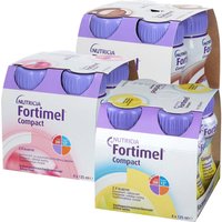 Fortimel® Compact 2.4 Trinknahrung Vanille + Erdbeere + Schokolade von Fortimel