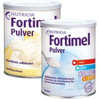 Fortimel® Pulver Aufbaunahrung Vanille + Fortimel Pulver Neutral-Geschmack von Fortimel
