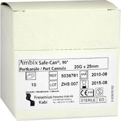 AMBIX Safe-Can Portpunkt.Kan.20 Gx25 mm gebogen von Fresenius Kabi Deutschland GmbH