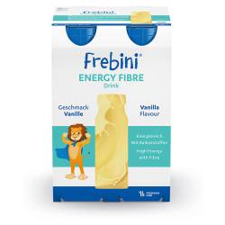 "FREBINI Energy Fibre Drink Vanille Trinkflasche 4x200 Milliliter" von "Fresenius Kabi Deutschland GmbH"