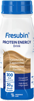 FRESUBIN PROTEIN Energy DRINK Cappuccino Trinkfl. 6X4X200 ml von Fresenius Kabi Deutschland GmbH