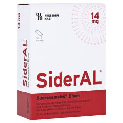 "SIDERAL Eisen 14 mg Cola Sachets Granulat 30 Stück" von "Fresenius Kabi Deutschland GmbH"