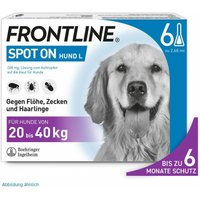 Frontline® Spot ON Hund (20-40kg) gegen Zecken und Flöhe von Frontline