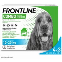Frontline Combo® Spot on gegen Flöhe und Zecken Hund M 10-20kg von Frontline