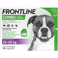 Frontline Combo Hund L (20-40 kg) gegen Zecken, FlÃ¶he von Frontline