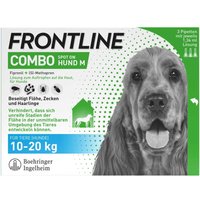 Frontline Combo Hund M (10-20 kg) gegen Zecken und FlÃ¶he von Frontline