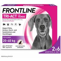 Frontline Tri-Act® gegen Zecken, Flöhe und fliegende Insekten beim Hund (20-40kg) von Frontline