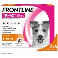 Frontline Tri-Act® gegen Zecken, Flöhe und fliegende Insekten beim Hund (5-10kg) von Frontline