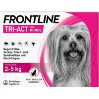 Frontline Tri-Act gegen Zecken, FlÃ¶he und fliegende Insekten fÃ¼r von Frontline