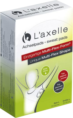 LAXELLE Achselpads mit Aloe Vera Gr.L 30 St von Functional Cosmetics Company AG