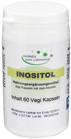 Inositol Vegi Kapseln von G & M Naturwaren Import Gmb