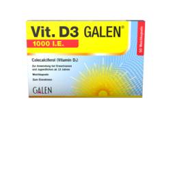 VIT. D3 GALEN 1000 I.E. Weichkapseln 50 St von GALENpharma GmbH