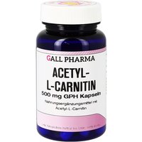 Gall Pharma Acetyl-L-Carnitin 500 mg GPH Kapseln von GALL PHARMA