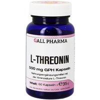 Gall Pharma L-Threonin 500 mg GPH Kapseln von GALL PHARMA