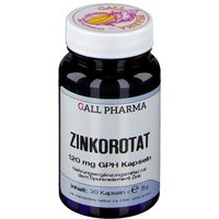Gall Pharma Zinkorotat 120 mg GPH Kapseln von GALL PHARMA