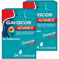 Gaviscon® Advance Pfefferminz Suspension Doppelpack von GAVISCON
