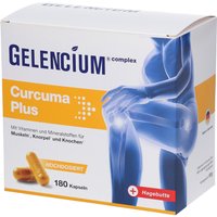Gelencium® Curcuma Plus hochdosiert mit Vitamin C von GELENCIUM