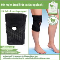 Vital Comfort Flexitek Aktiv Kniebandage stabilisiert das Knie mit Klettverschluss Universalgröße von GHZMATRA